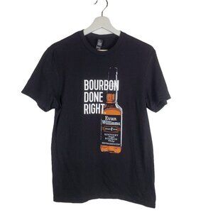 District Small black Bourbon Done Right T-shirt Evan Williams Kentucky‎